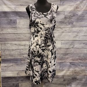 Apt. 9 0X Dress floral sleeveless